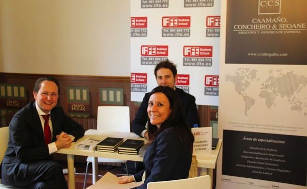 CCS Abogados participó en la feria de empleo de IFFE Business School