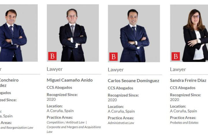 La publicación internacional Best Lawyers reconoce a los socios de CCS Abogados