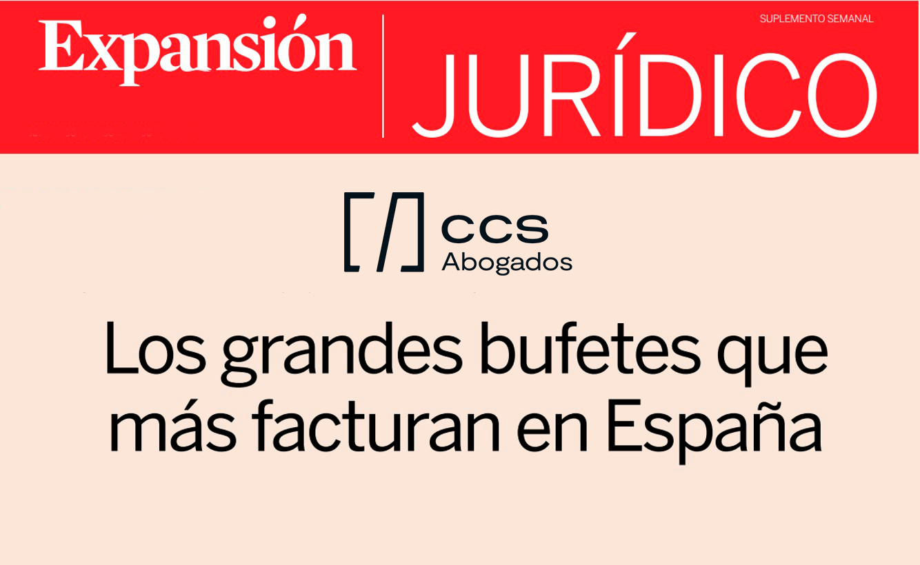 CCS Abogados se consolida en el Ránking de Bufetes de Expansión